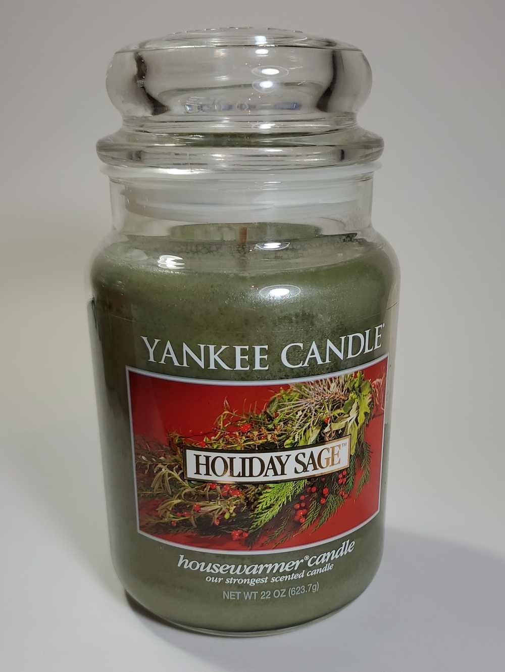 Yankee Candle "Holiday Sage" Large Jar Candle